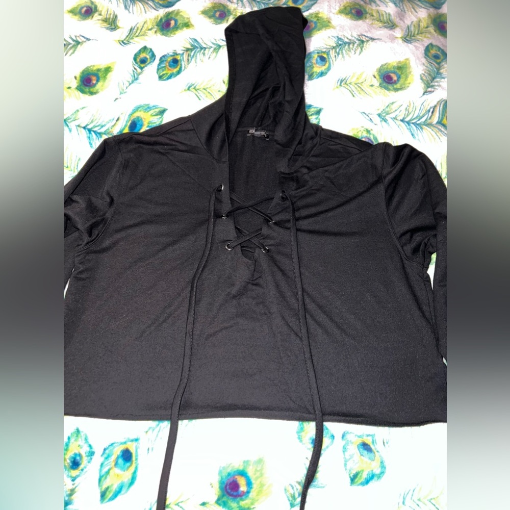 Express long sleeve crop top - Picture 2 of 4